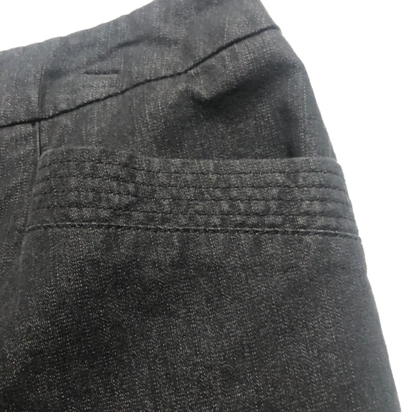 Women’s black wide leg pants pockets with detail pockets in the bath, size 16 W - Picture 3 of 5